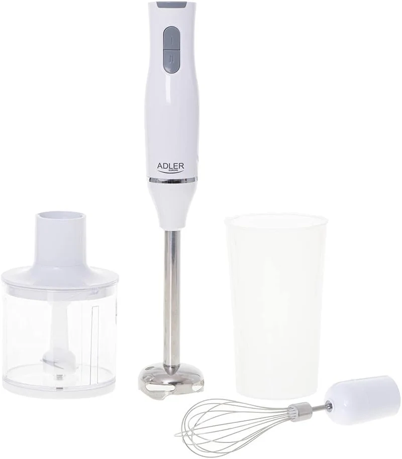 Adler AD 4620 Stabmixer Set inkl. Zerkleinerer/Zerhacker Aufsatz