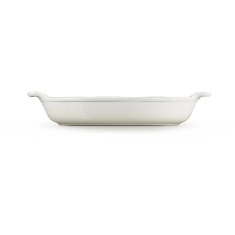 Le Creuset Auflaufform Tradition oval 28 cm Meringue