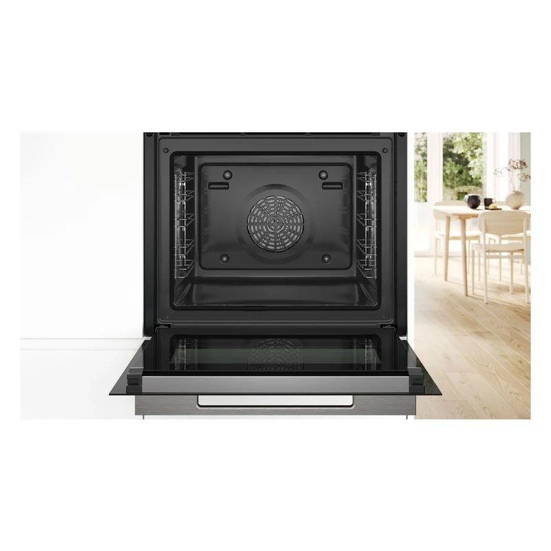 Bosch Serie 8 HBG7741B1 Einbau-Backofen 60cm 71 L Schwarz