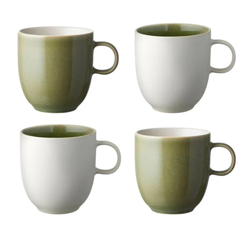Studio Round – Becher Nord 33 cl, 4 Stück, Moosmischung