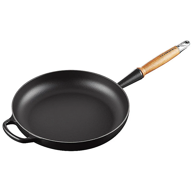 Le Creuset Bratpfanne Signature 24 cm Schwarz