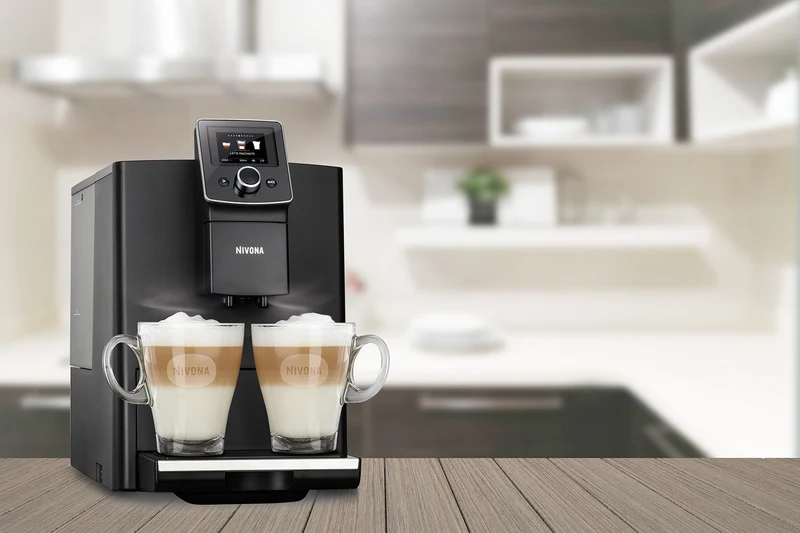 NIVONA Kaffeevollautomat CafeRomatica 8er NICR 820 Mattschwarz / Chrom