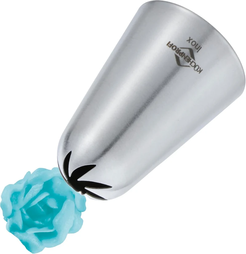KÜCHENPROFI BAKE Spritzbeutel-Set 5-tlg., Tortendekoration leicht gemacht, inkl. Profi-Spritzbeutel