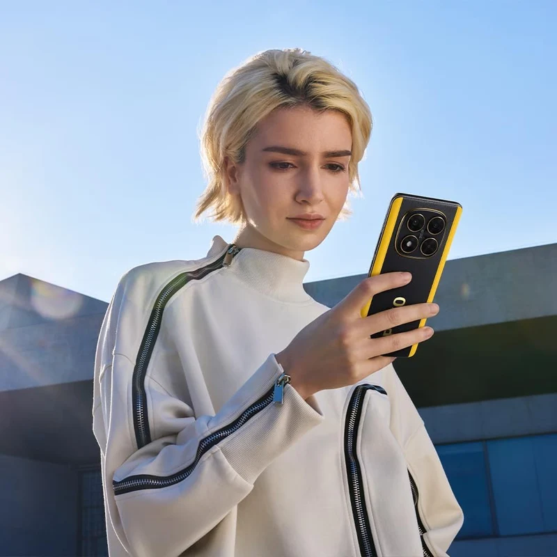 Xiaomi Poco X7 Smartphone, 12+512GB, Silber, 50MP Hauptkamera mit OIS, 5110mAh Akku, IP68 POCO X7 12