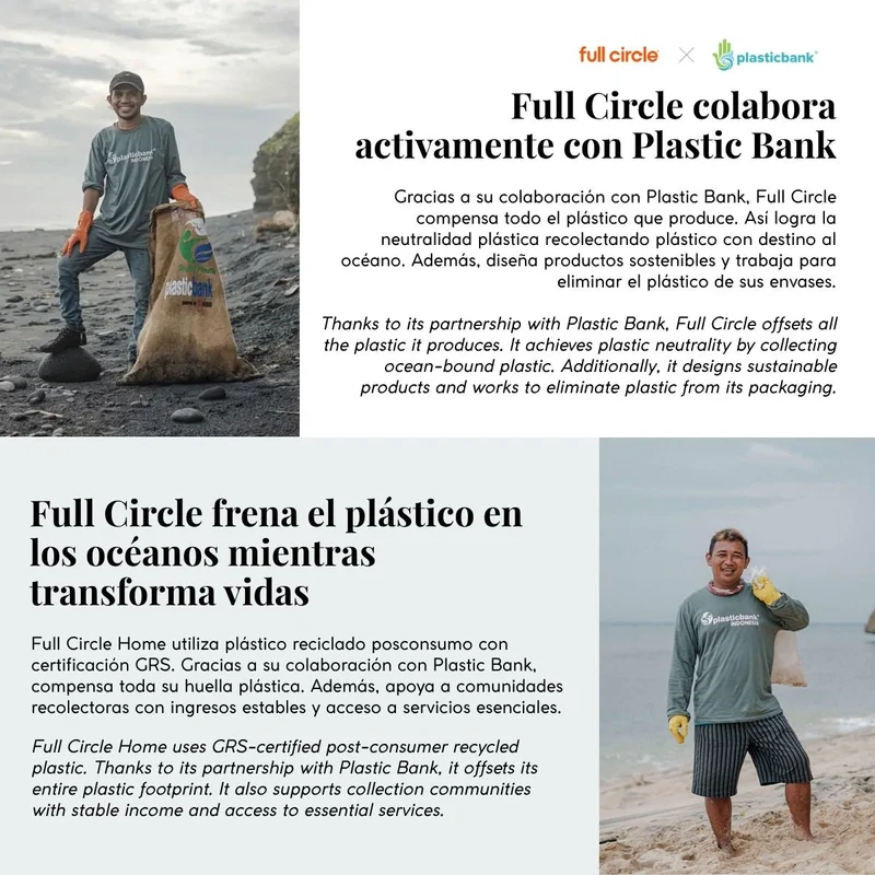 Prensador para ajos de acero inoxidable Crushed It Full Circle