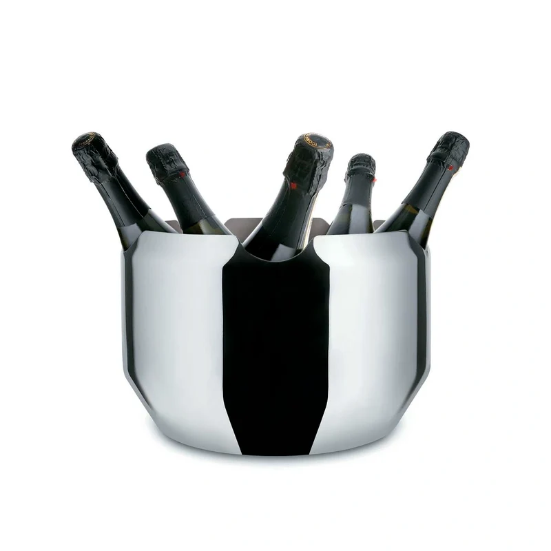 Champañera de acero inoxidable Noè Giulio Lacchetti Alessi