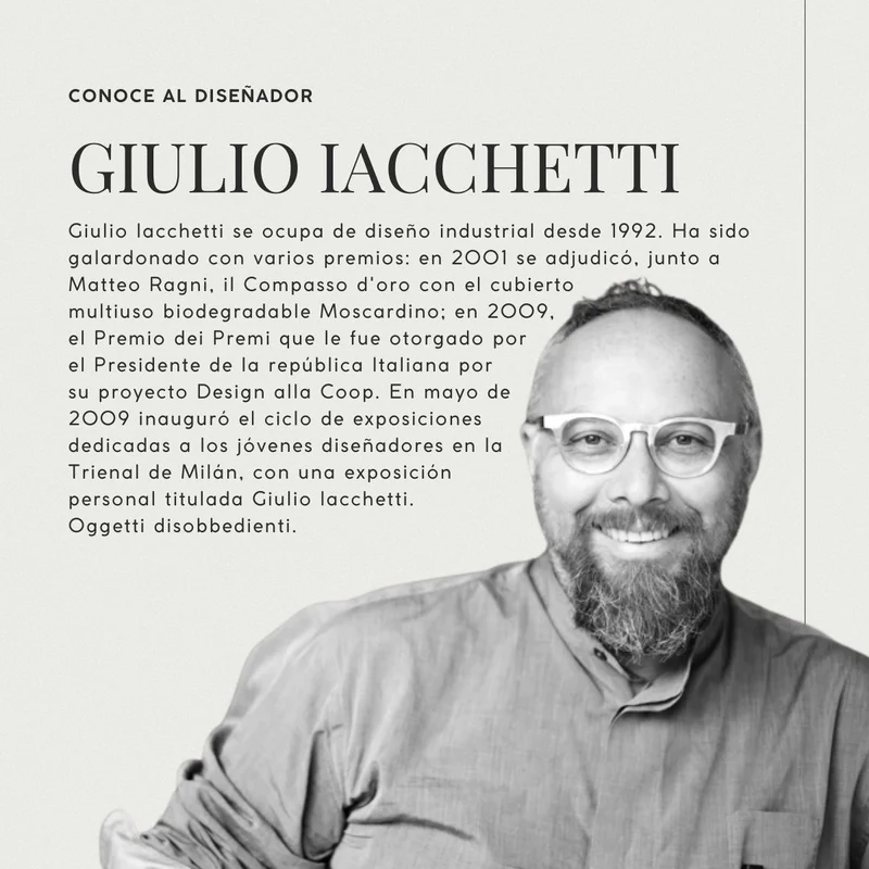 Champañera de acero inoxidable Noè Giulio Lacchetti Alessi