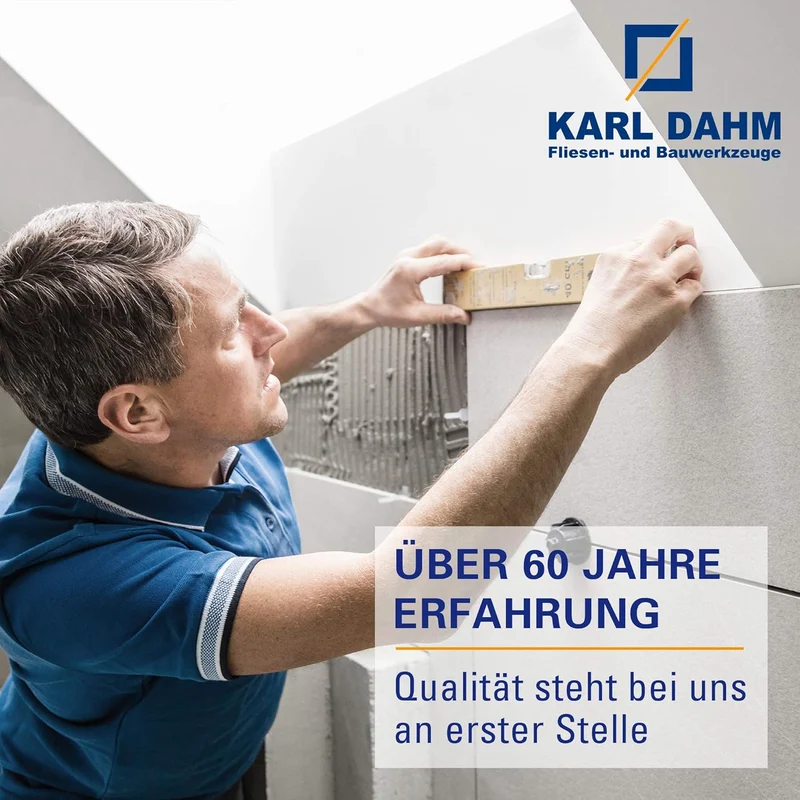 Karl Dahm Zuglaschen für 2 mm Fugen bei einer Fliesenstärke von 12-20mm, 10x 100 Stück – Geeignet fü