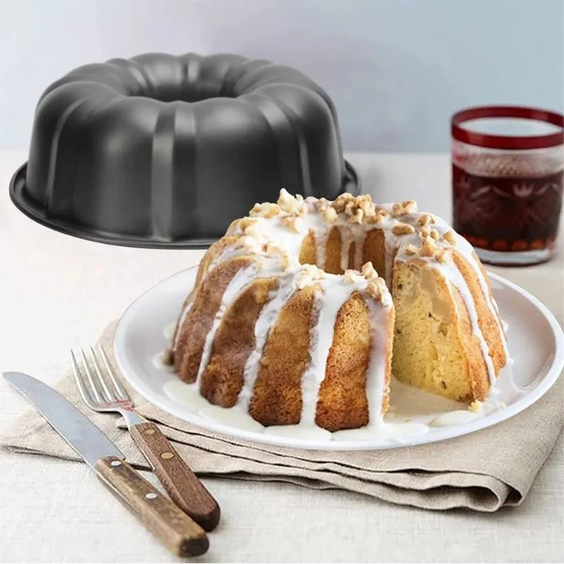 Nonstick Fluted Breudher Pan Jelly Mold 6 inch