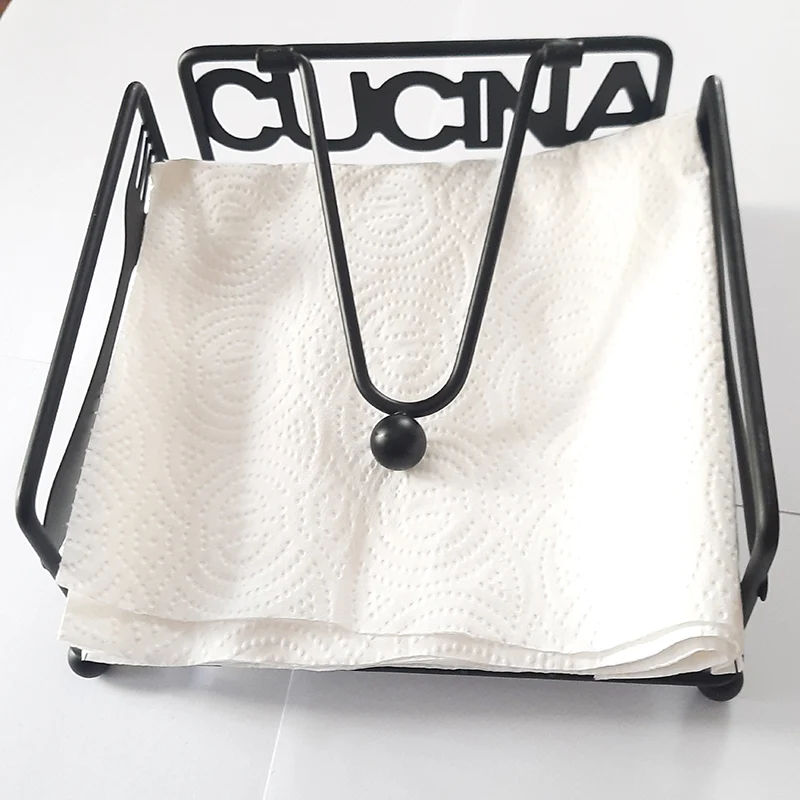 Table Napkin Tissue Paper Metal Holder