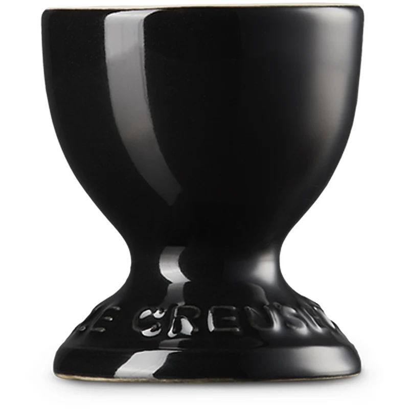 Le Creuset Eierbecher Klassik 0,4L Schwarz Glänzend