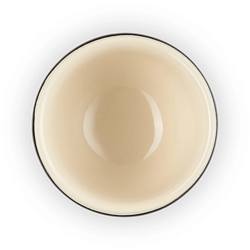 Le Creuset Eierbecher Klassik 0,4L Schwarz Glänzend