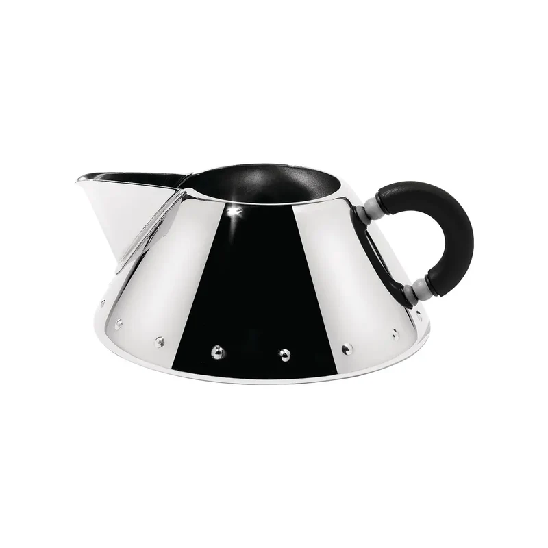 Lechera de acero inoxidable 9096 de Michael Graves Alessi