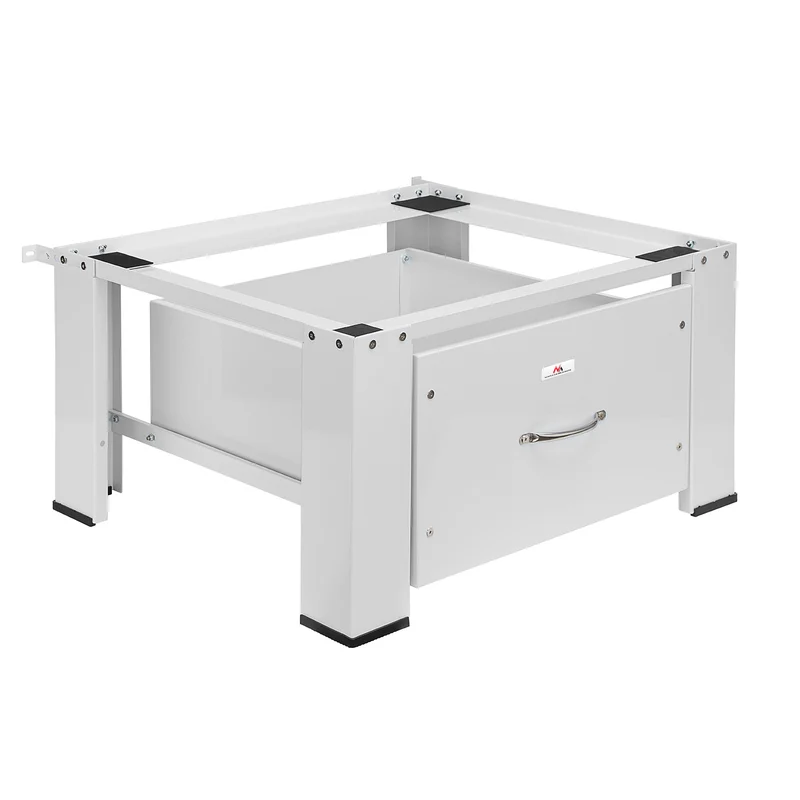 Maclean Washer/Dryer Base with Drawer, max. load 150 kg, white, MC-117 W