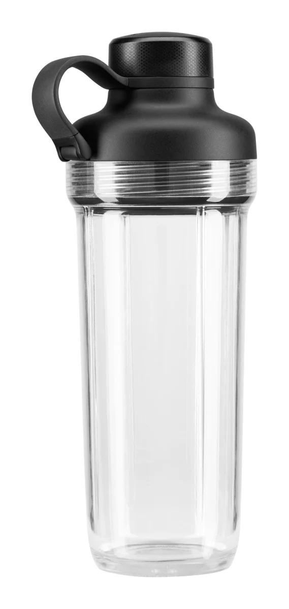 KitchenAid BPA-freier Behälter zum Mitnehmen (500 ml) mit Trinkdeckel und Messereinheit für ARTISAN K400 Standmixer