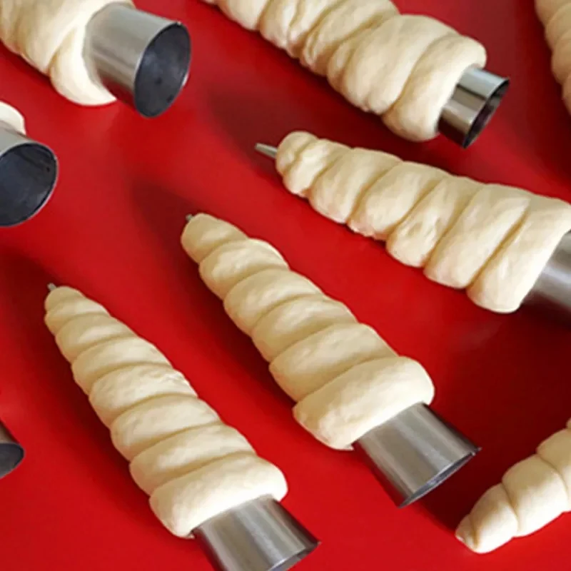 Cannoli Form Tubes Croissants Mold 3PCS