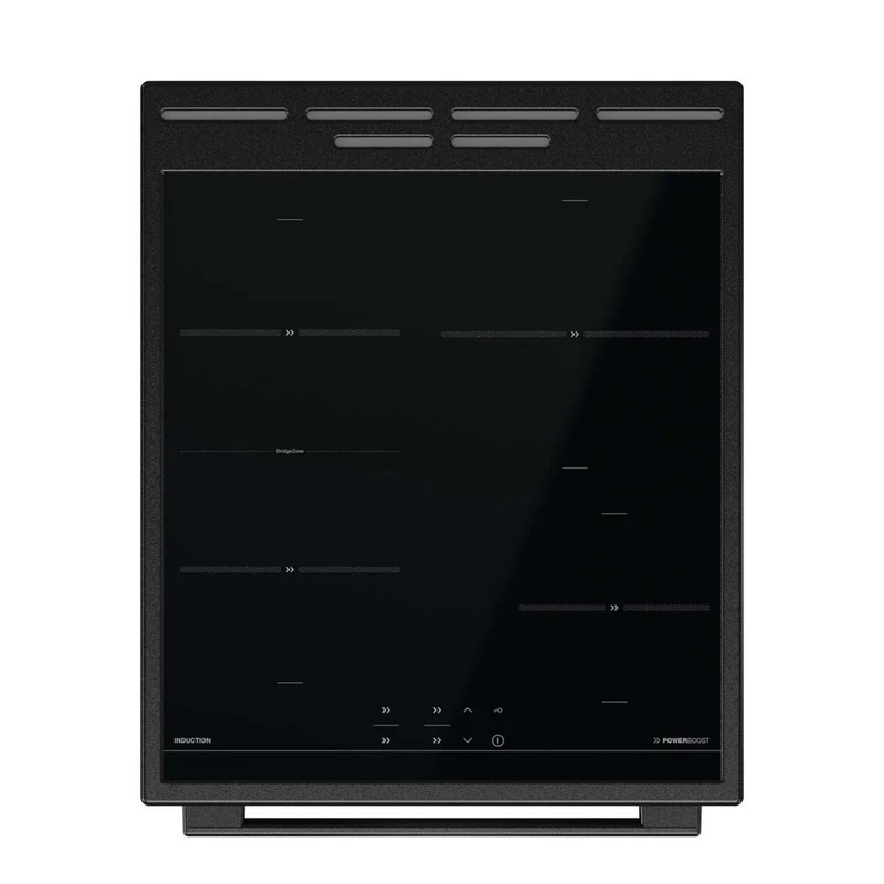 Gorenje Elektroherd Induktion Heissluft,70L GEIT5C60BPG schwarz A