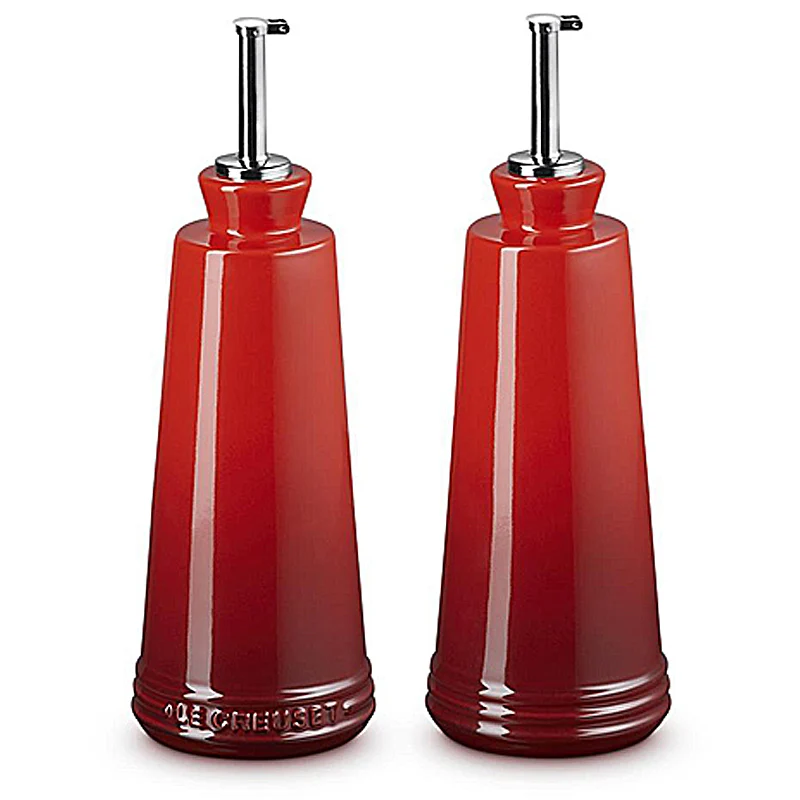 Le Creuset ESSIG- UND ÖLSET KIRSCHROT