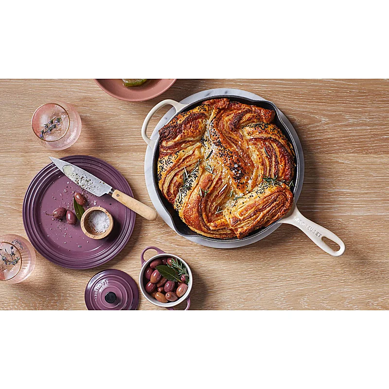 Le Creuset Brat- und Servierpfanne Signature 23cm Meringue