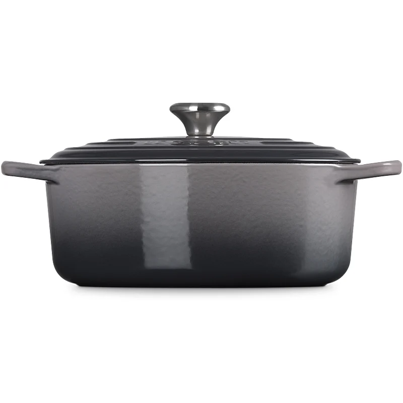 Le Creuset Bräter Signature oval 29 cm Flint
