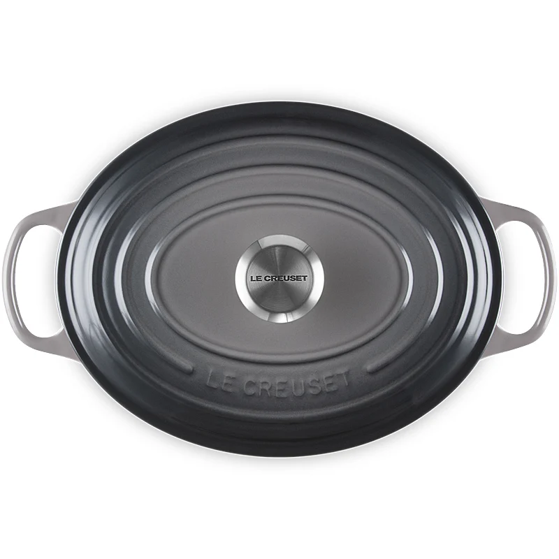 Le Creuset Bräter Signature oval 29 cm Flint
