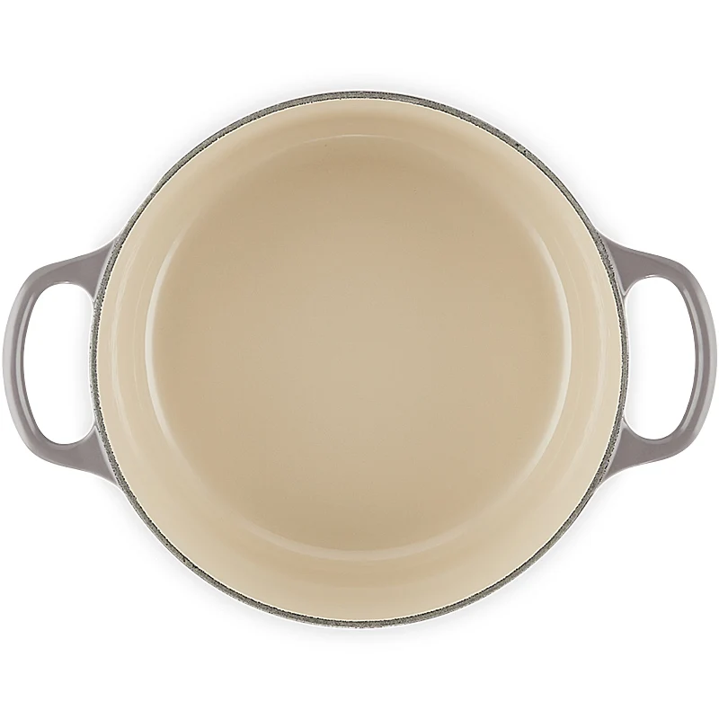 Le Creuset Bräter Signature rund 20 cm Flint