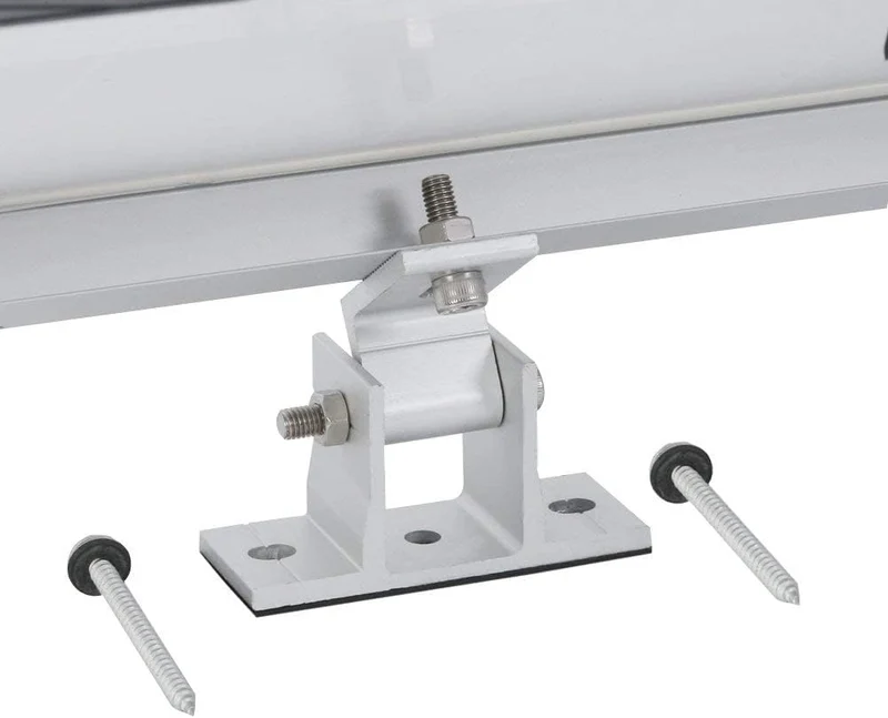 TEOV Solarmodul Halterung 0-60° Individuell Verstellbar Pv Modul Halterung, Solarmodul Halterung füR