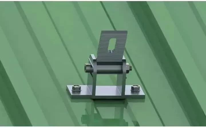 TEOV Solarmodul Halterung 0-60° Individuell Verstellbar Pv Modul Halterung, Solarmodul Halterung füR