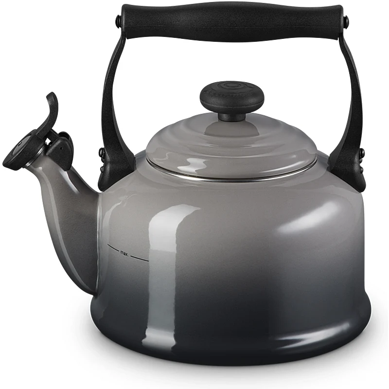 Le Creuset Wasserkessel Tradition, 2,1 Liter Flint