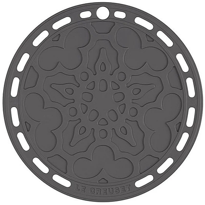 Le Creuset Silikon Untersetzer Tradition Flint
