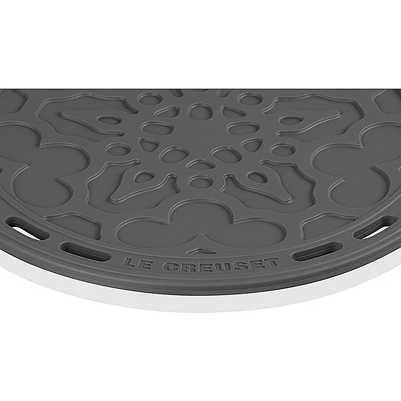 Le Creuset Silikon Untersetzer Tradition Flint