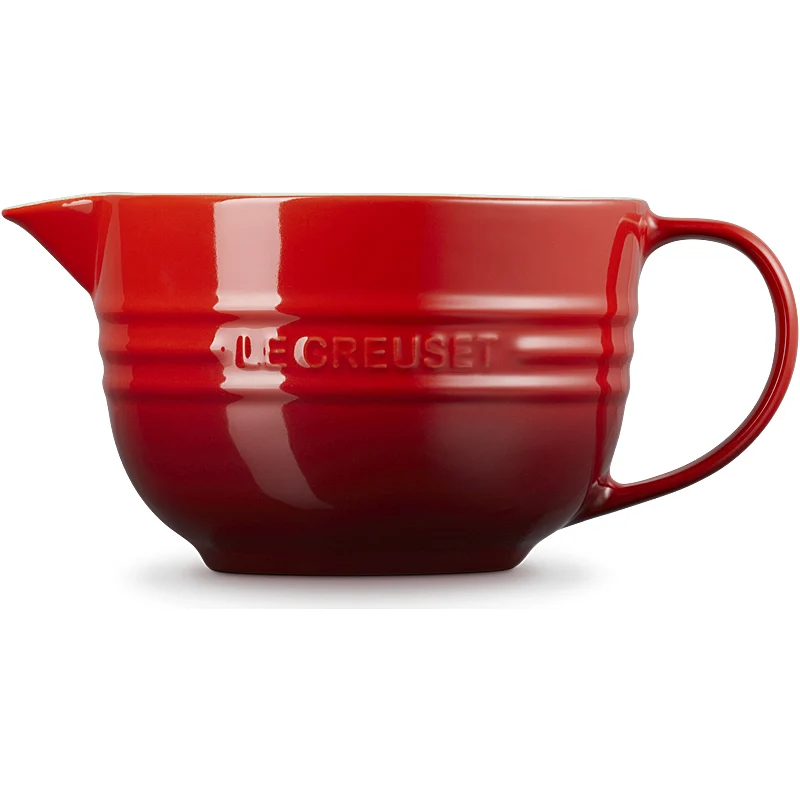 Le Creuset Rührschüssel mit Henkel 27 cm Kirschrot