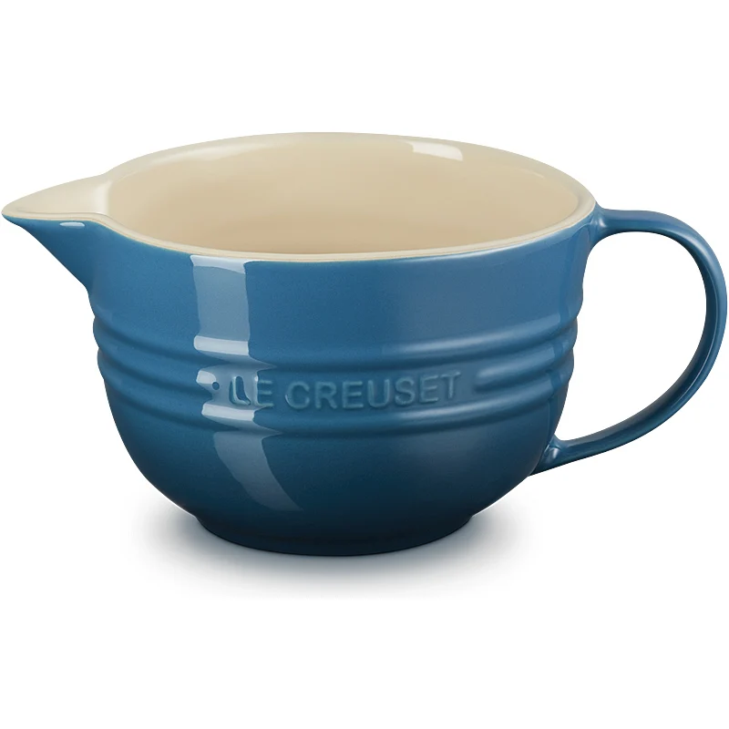 Le Creuset Rührschüssel mit Henkel 27 cm Deep Teal