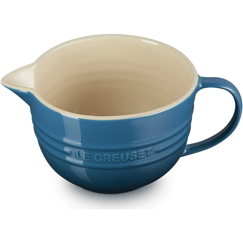Le Creuset Rührschüssel mit Henkel 27 cm Deep Teal