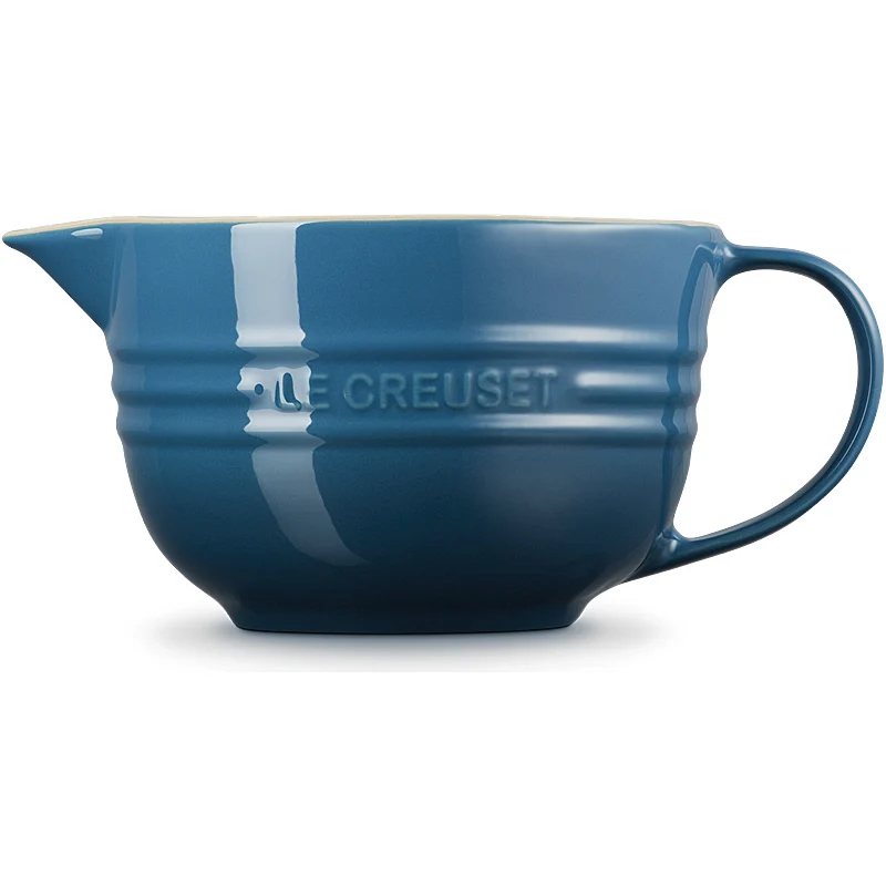 Le Creuset Rührschüssel mit Henkel 27 cm Deep Teal