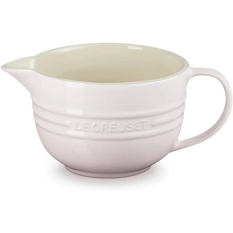 Le Creuset Rührschüssel mit Henkel 27 cm Shell Pink