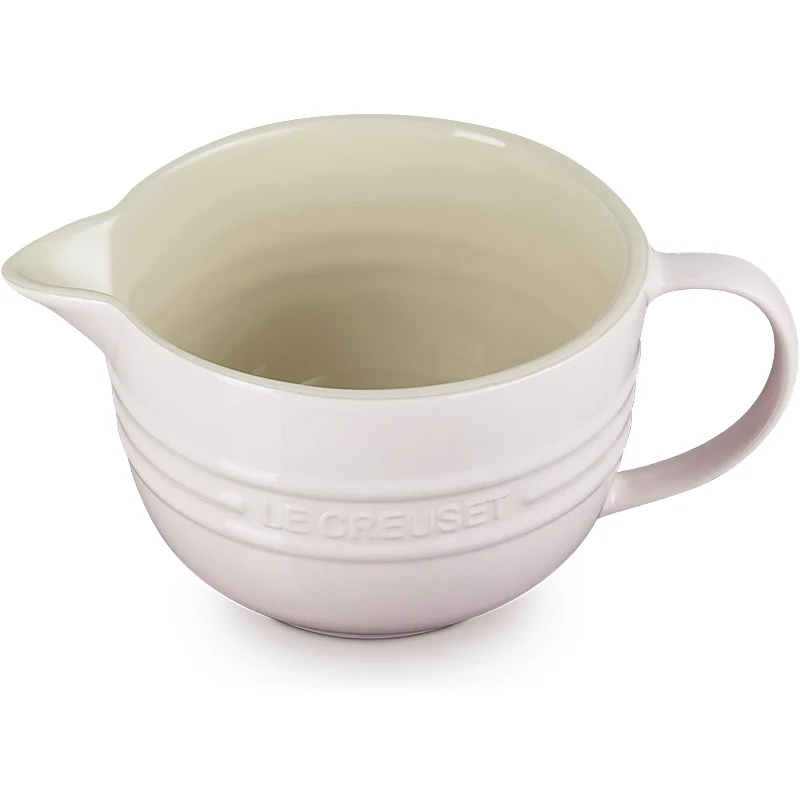 Le Creuset Rührschüssel mit Henkel 27 cm Shell Pink