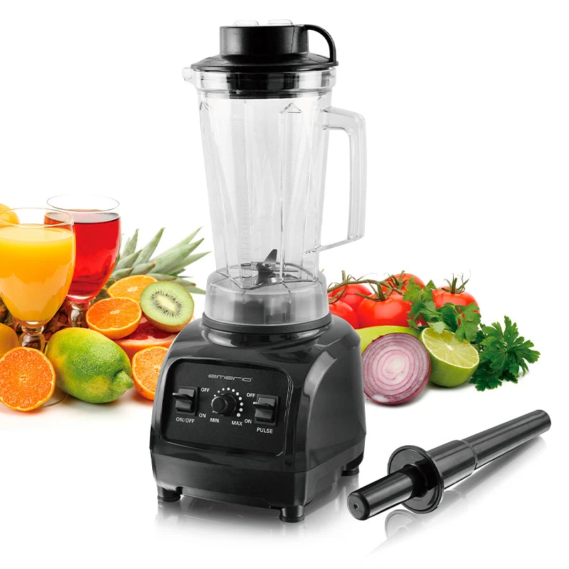 Emerio Professional Blender 2 L 1500W Schwarz - 32.000 Umdrehungen