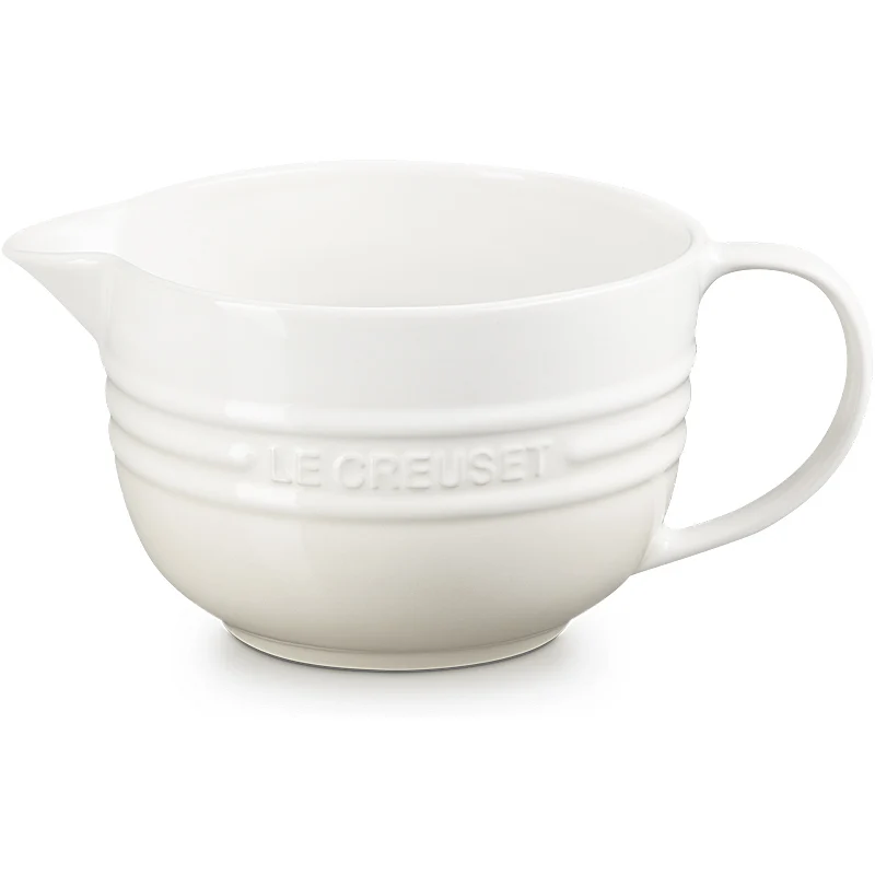 Le Creuset Rührschüssel mit Henkel 27 cm Meringue