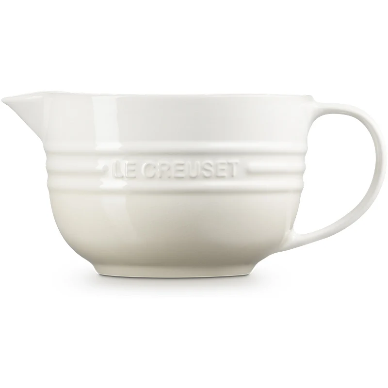 Le Creuset Rührschüssel mit Henkel 27 cm Meringue