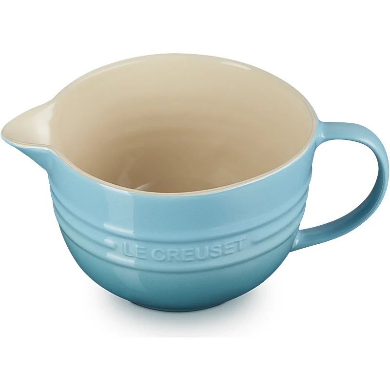 Le Creuset Rührschüssel mit Henkel 27 cm Karibik