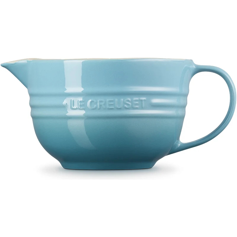 Le Creuset Rührschüssel mit Henkel 27 cm Karibik