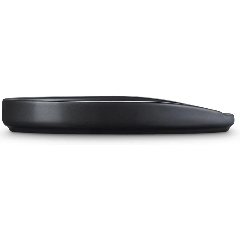 le Creuset Löffelablage oval Schwarz matt