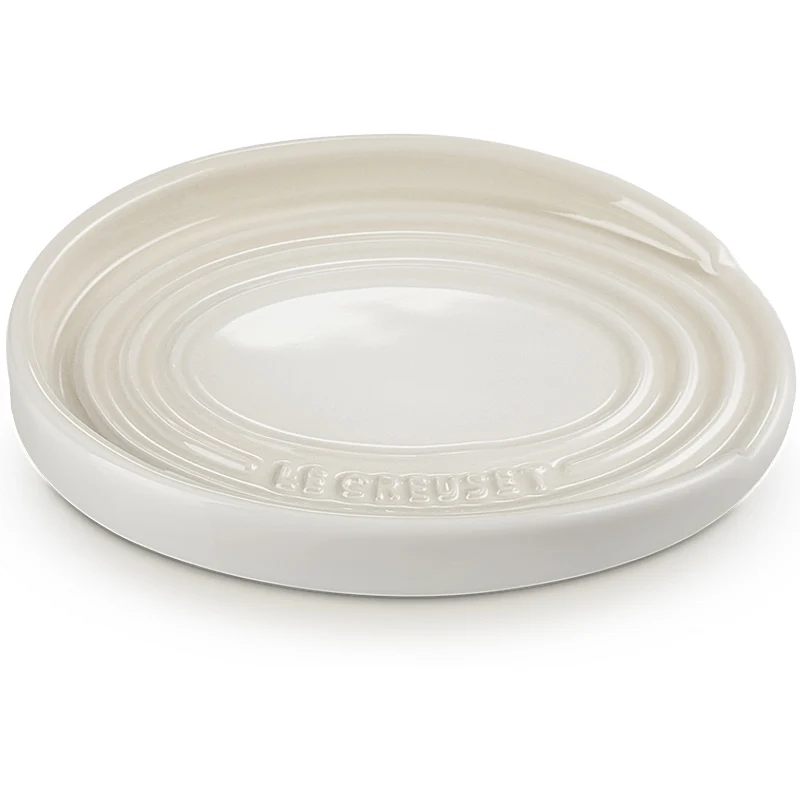 le Creuset Löffelablage oval Meringue