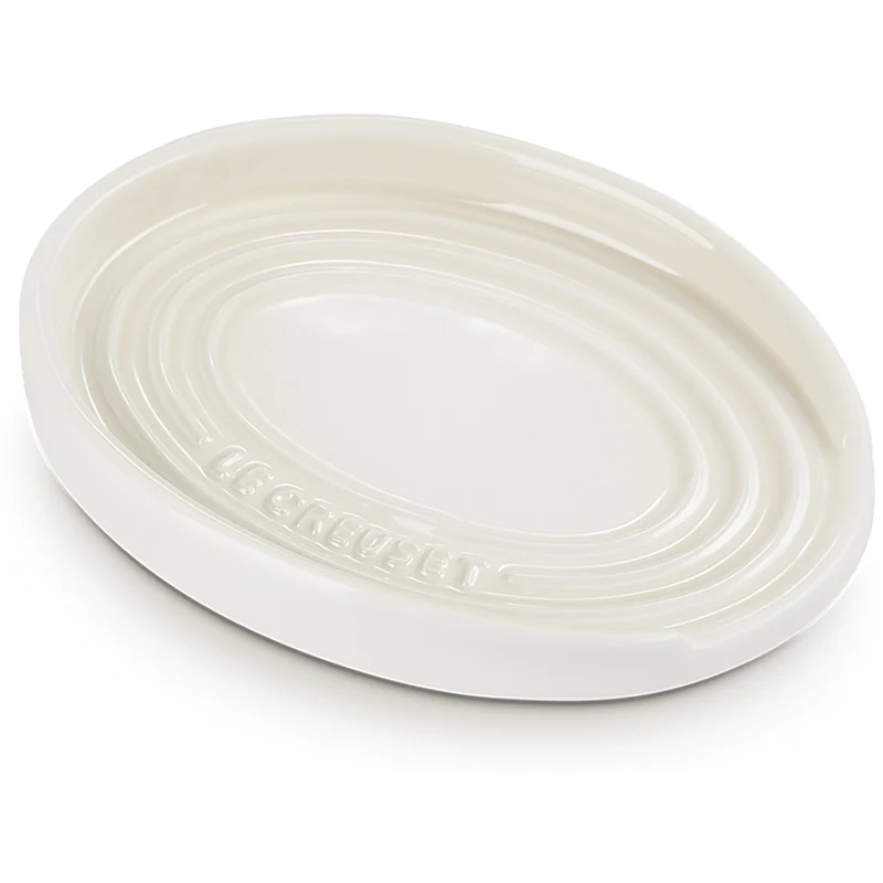 le Creuset Löffelablage oval Meringue