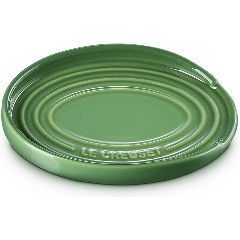 le Creuset Löffelablage oval Bamboo Green