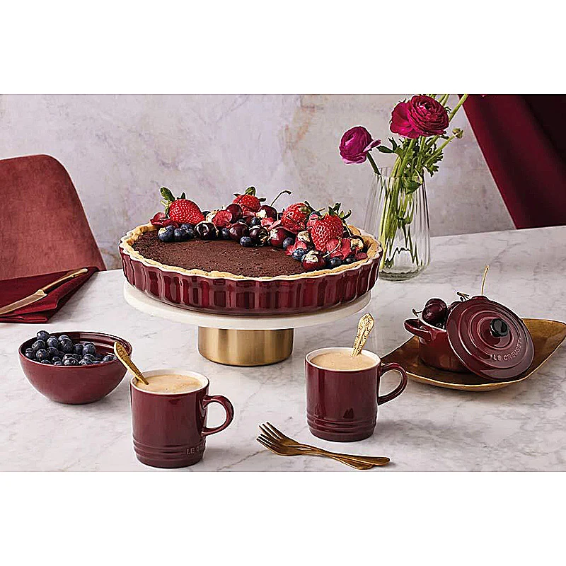 Le Creuset Tarte-Form 28 cm Garnet