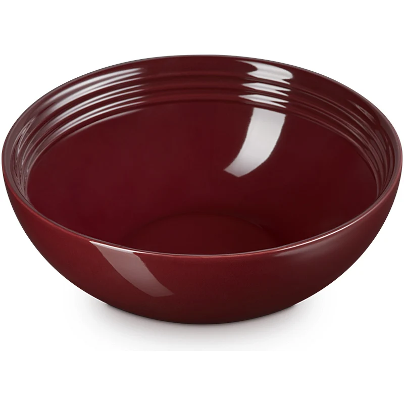Le Creuset Salatschüssel 24 cm Garnet