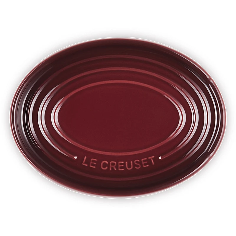 Le Creuset Löffelablage oval Garnet