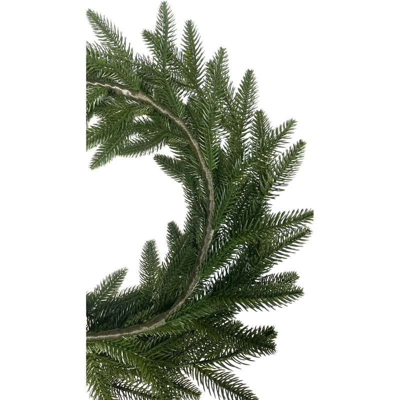 Christmas Headdress, Classic, green, natural look and elegance 50 cm